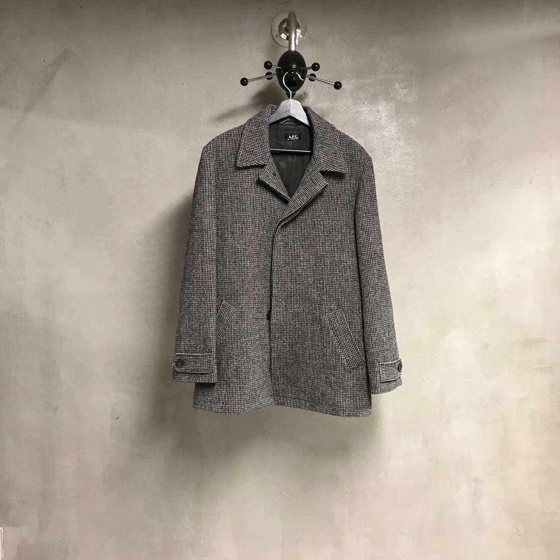 A.P.C. 아페쎄 울 코트 그레이 - 상품이미지1