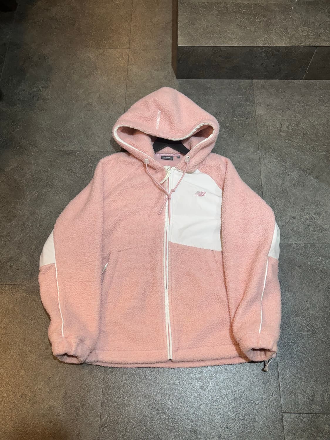 뉴발란스 양털 후리스 뽀글이잠바 95사이즈 상품이미지2