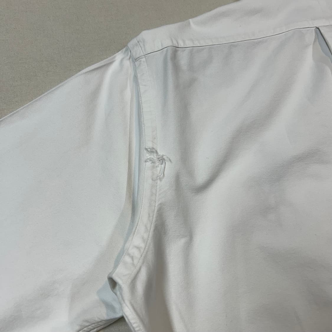 L) 폴로 랄프로렌 빅포니 커스텀핏 화이트 옥스포드 셔츠 상품이미지9