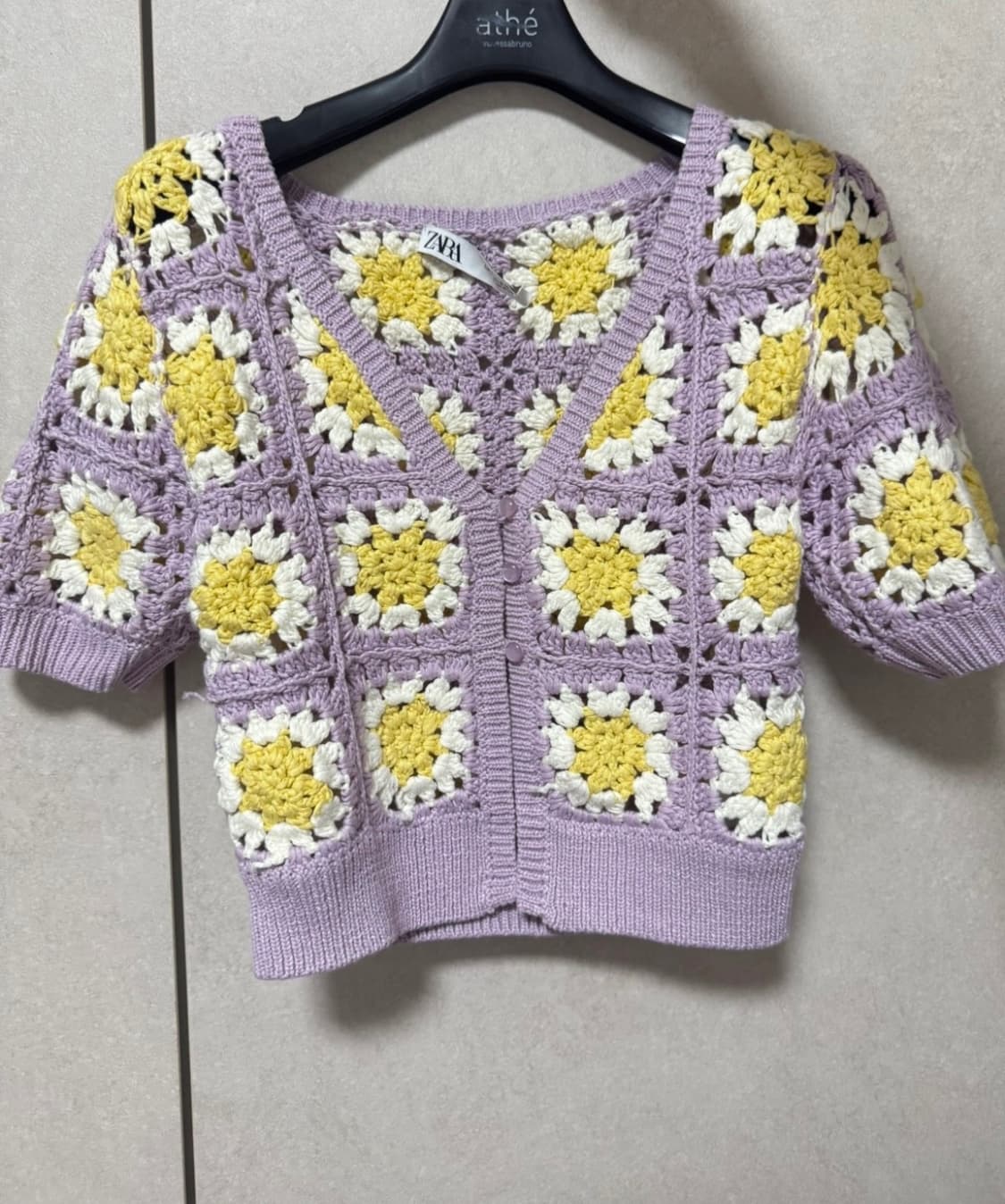 자라 크로셰 가디건 S 미착용 상품이미지1