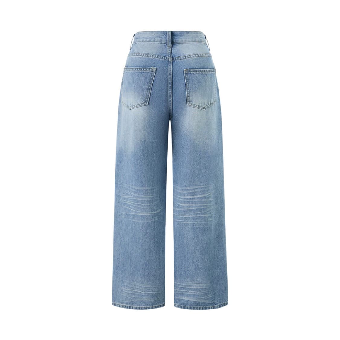 26SS NINESIX NY 96 미착용 데일리 워싱 와이드 데님 팬츠 상품이미지2