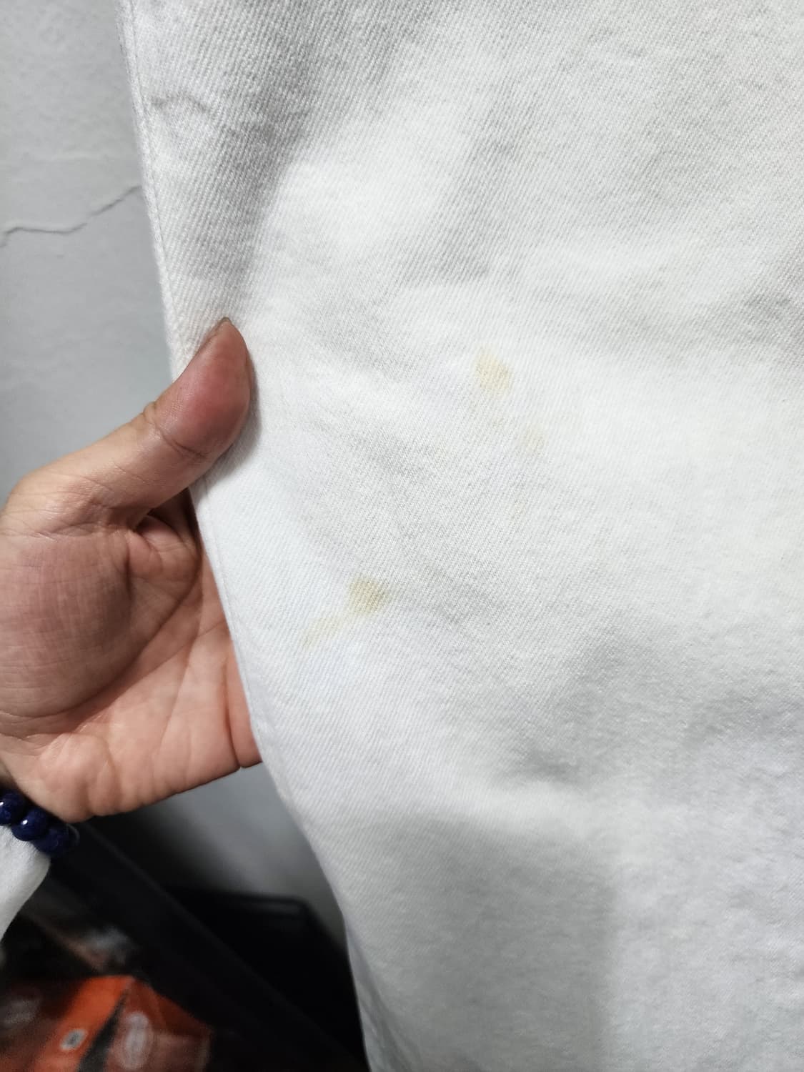 폴로 varick slim 스트레이트 화이트 데님 상품이미지5