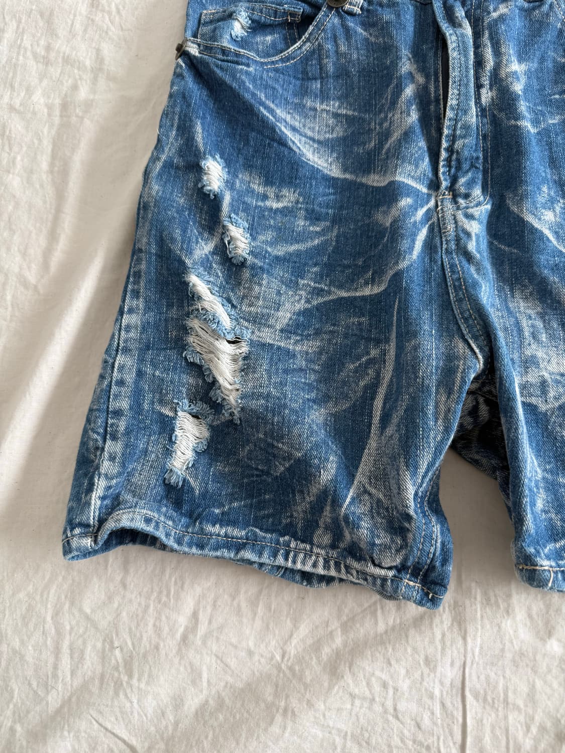 디그딥 하이웨스트 니혼진 너드 와투케 펑크 데님 팬츠 상품이미지2