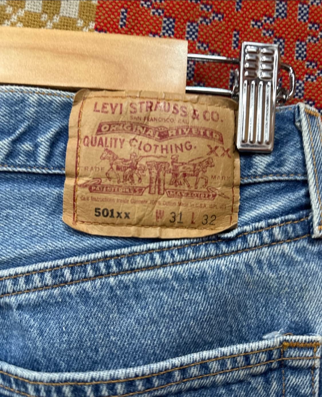 90s 빈티지 리바이스 501 29size 상품이미지4