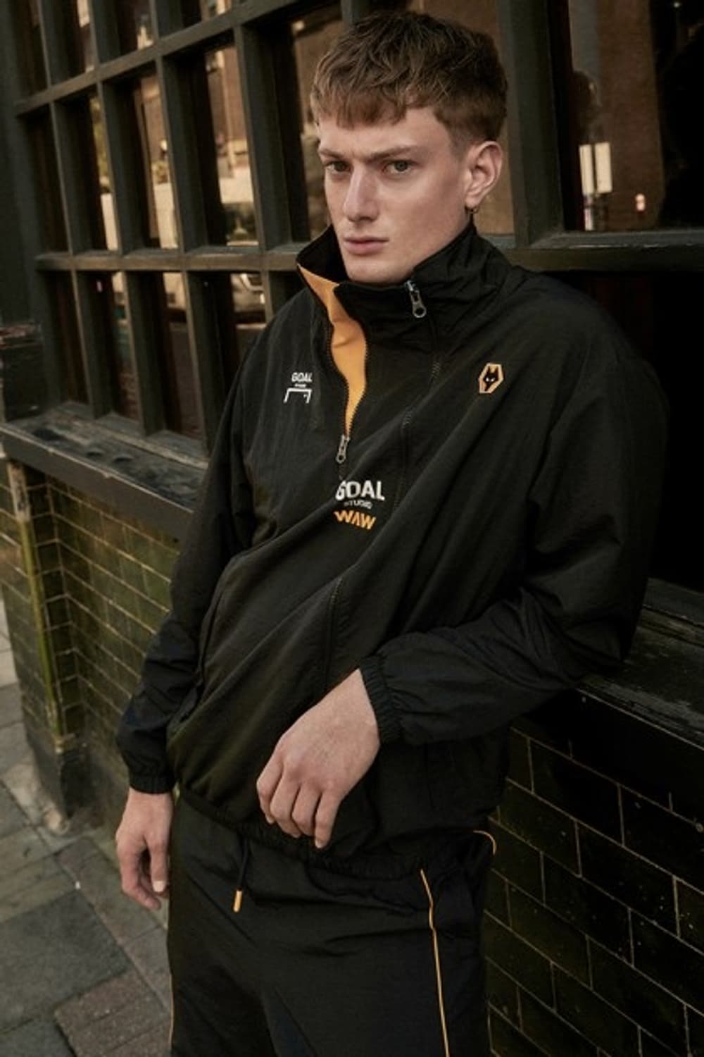 골스튜디오 X 울버햄튼 우븐셋업 상품이미지7