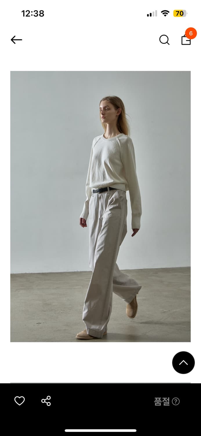 파사드패턴 래글런 풀오버 니트 상품이미지2