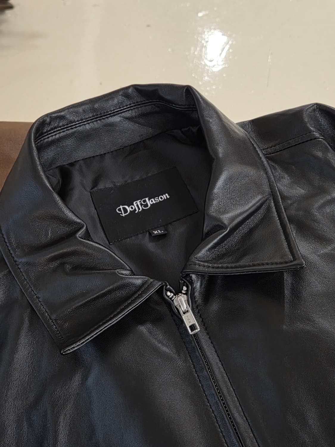 도프제이슨 램스킨 레더자켓 상품이미지6