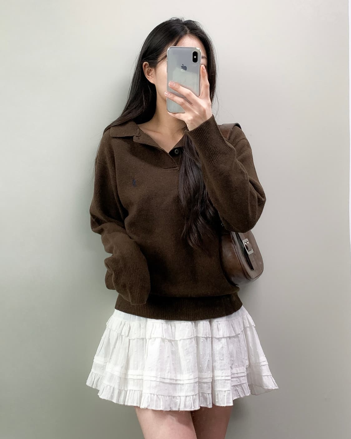 폴로 카라넥 니트 상품이미지2