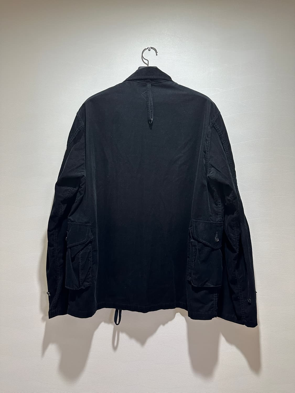 [L-XL] 코로나 유틸리티 코듀로이 셔츠자켓 블랙 상품이미지4