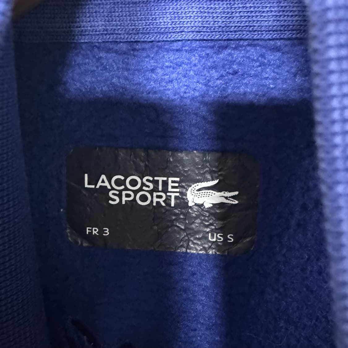 라코스테 빅로고 코튼 집업 상품이미지4