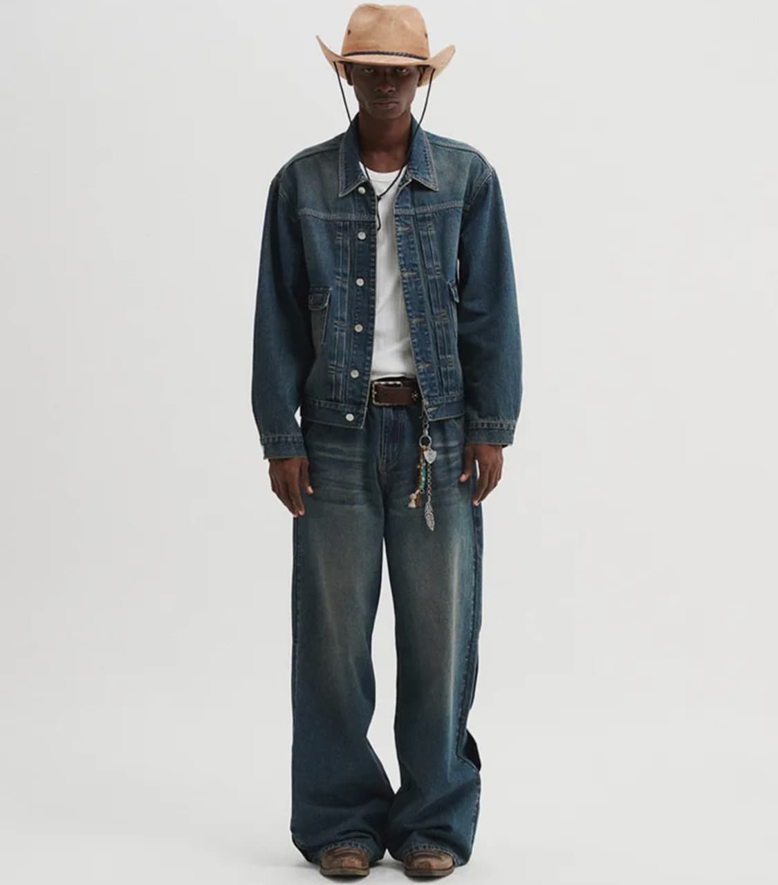 Dnsr 헤리티지 데님 자켓 블루 상품이미지1