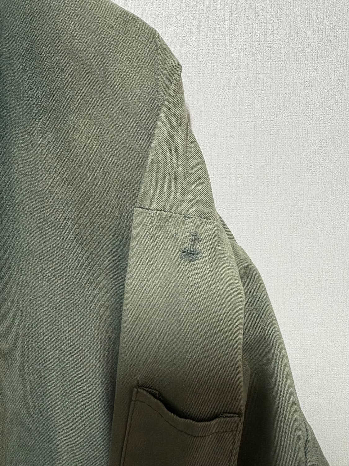 [F] 디키즈 선페이디드 카키 크롭 자켓 상품이미지4