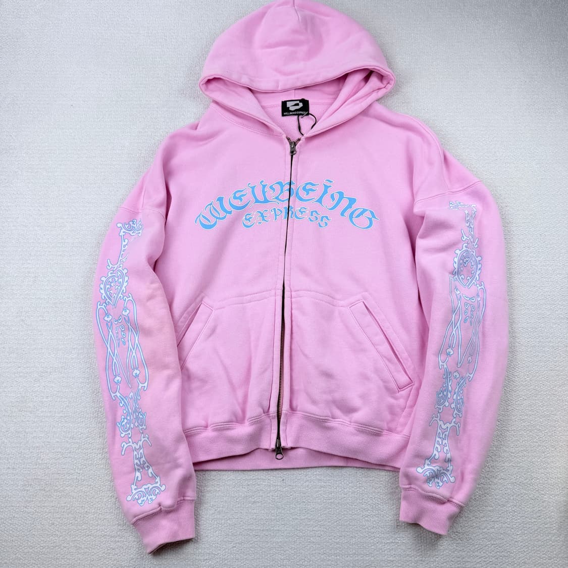 웰빙익스프레스 Fancy Hoodie Pink 상품이미지2