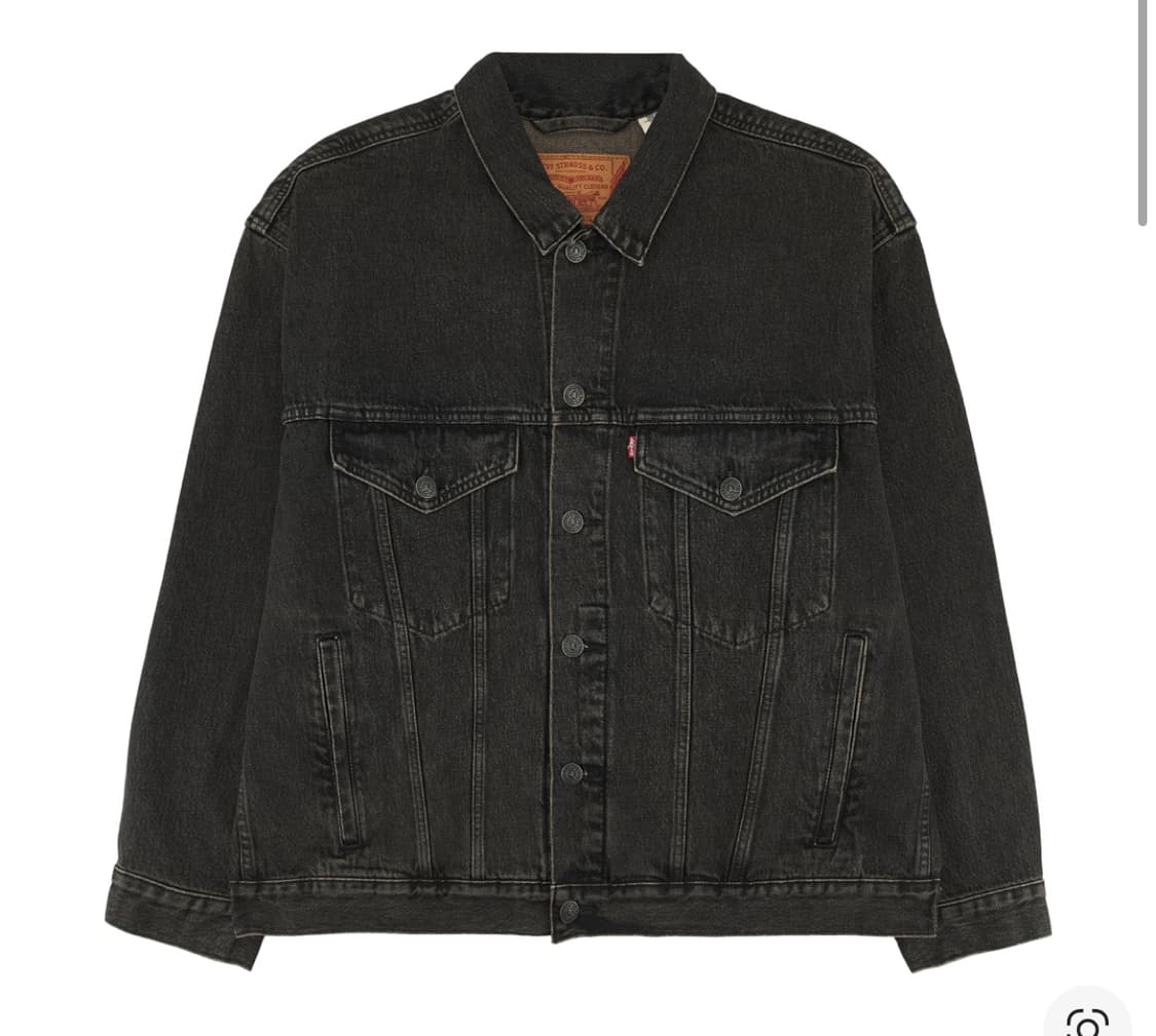 [L]리바이스 x 조던 타입 3 트러커 블랙 새상품 상품이미지1