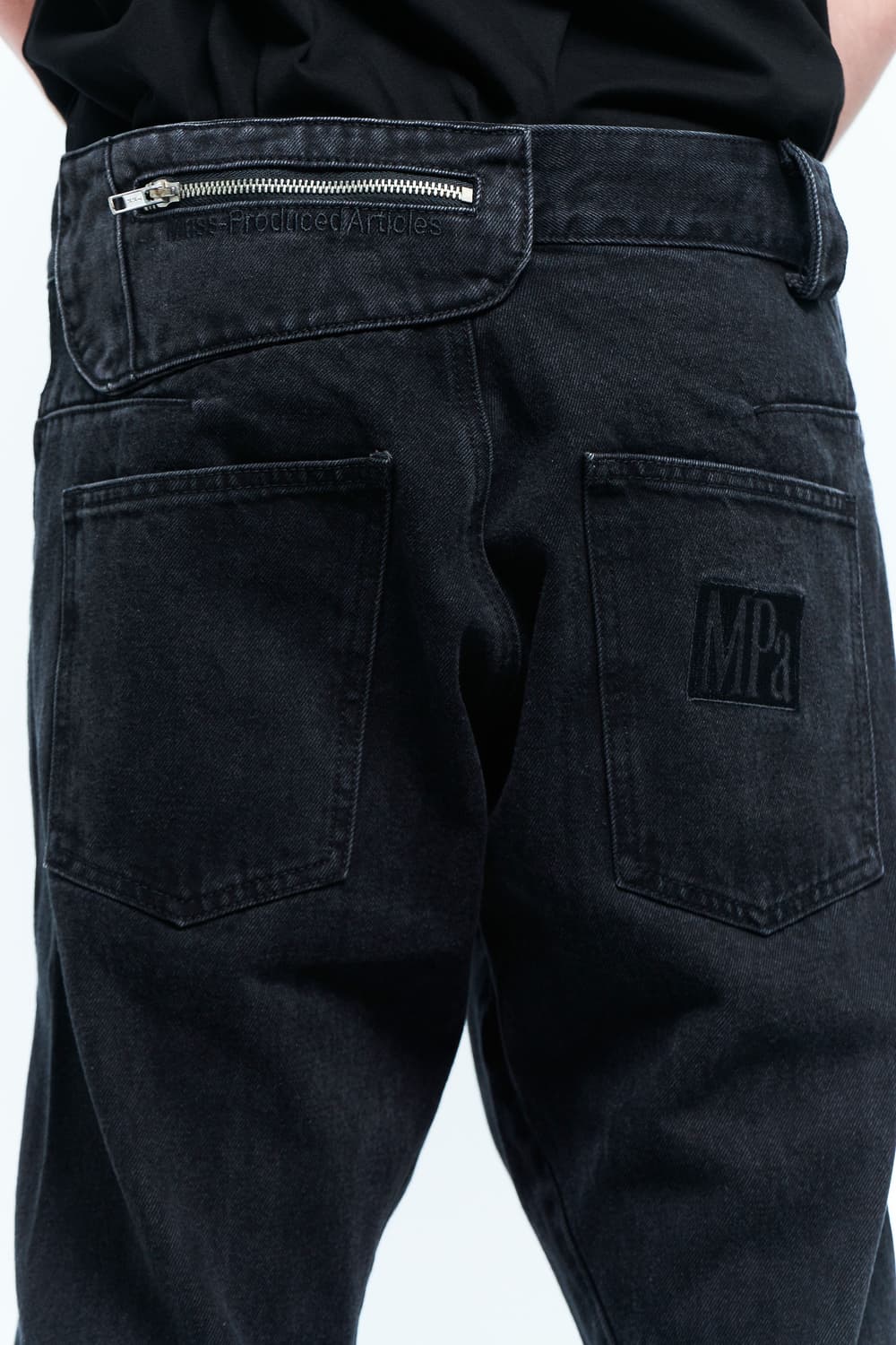 [M] MPa DRIFT DENIM PANTS Black 상품이미지2