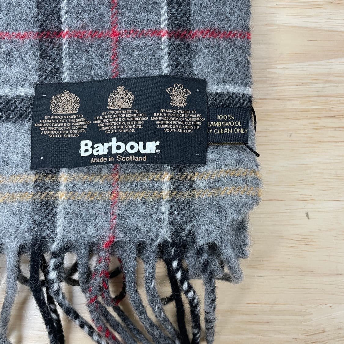 바버 램스울 머플러 상품이미지3