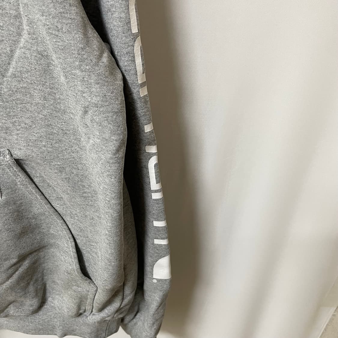 [ S ] 칼하트 WIP 빅로고 기모 후드티 상품이미지5