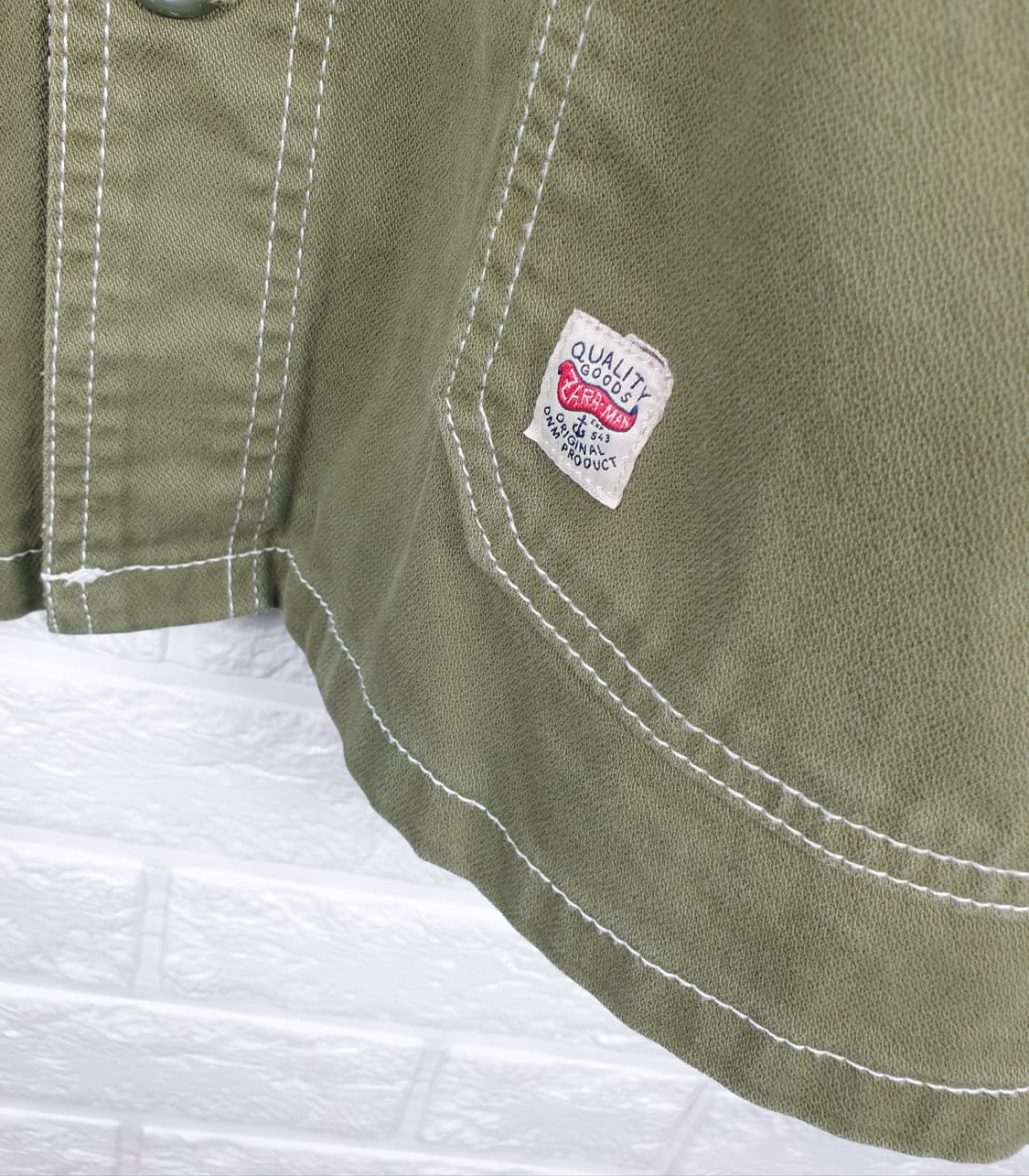 [100]자라 코튼 워크 자켓 상품이미지5