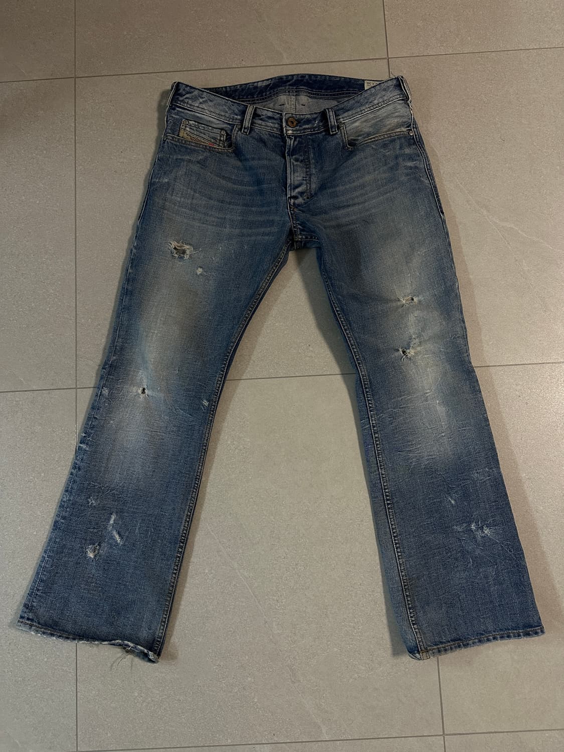 디젤 부츠컷 데님 버튼플라이 W33  L30(황금사이즈) 상품이미지1