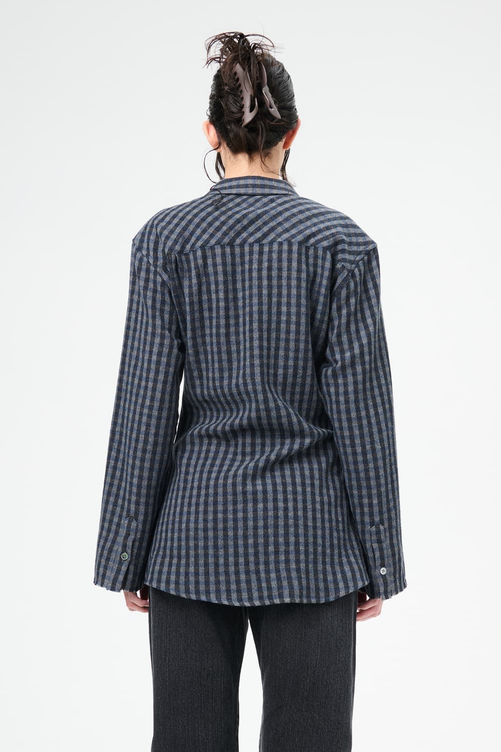 [32]아워레가시 DAISY 체크 셔츠 상품이미지6