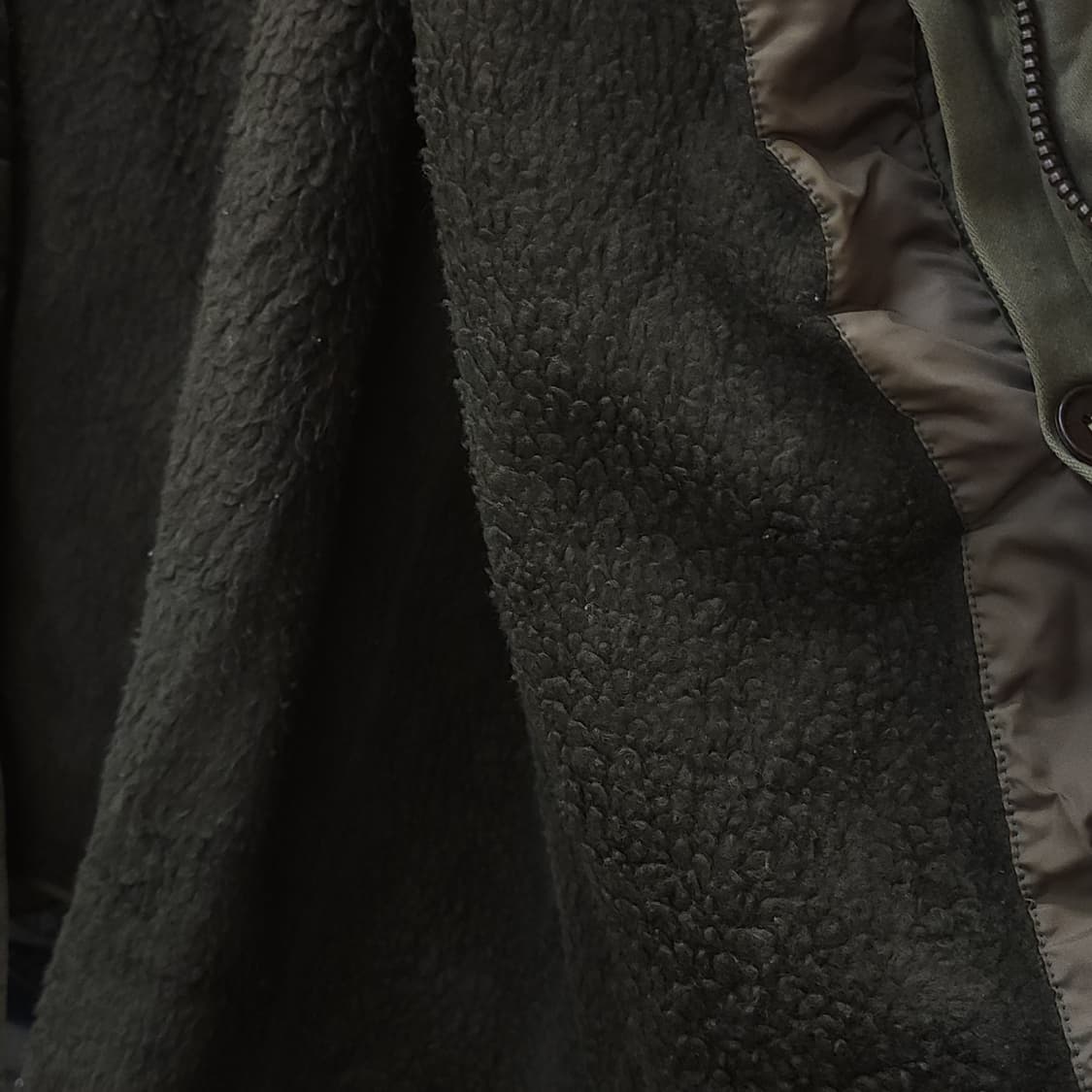 빈티지 프랑스군 m64 밀리터리 모즈파카 올리브 그린 페이딩 92C 상품이미지6