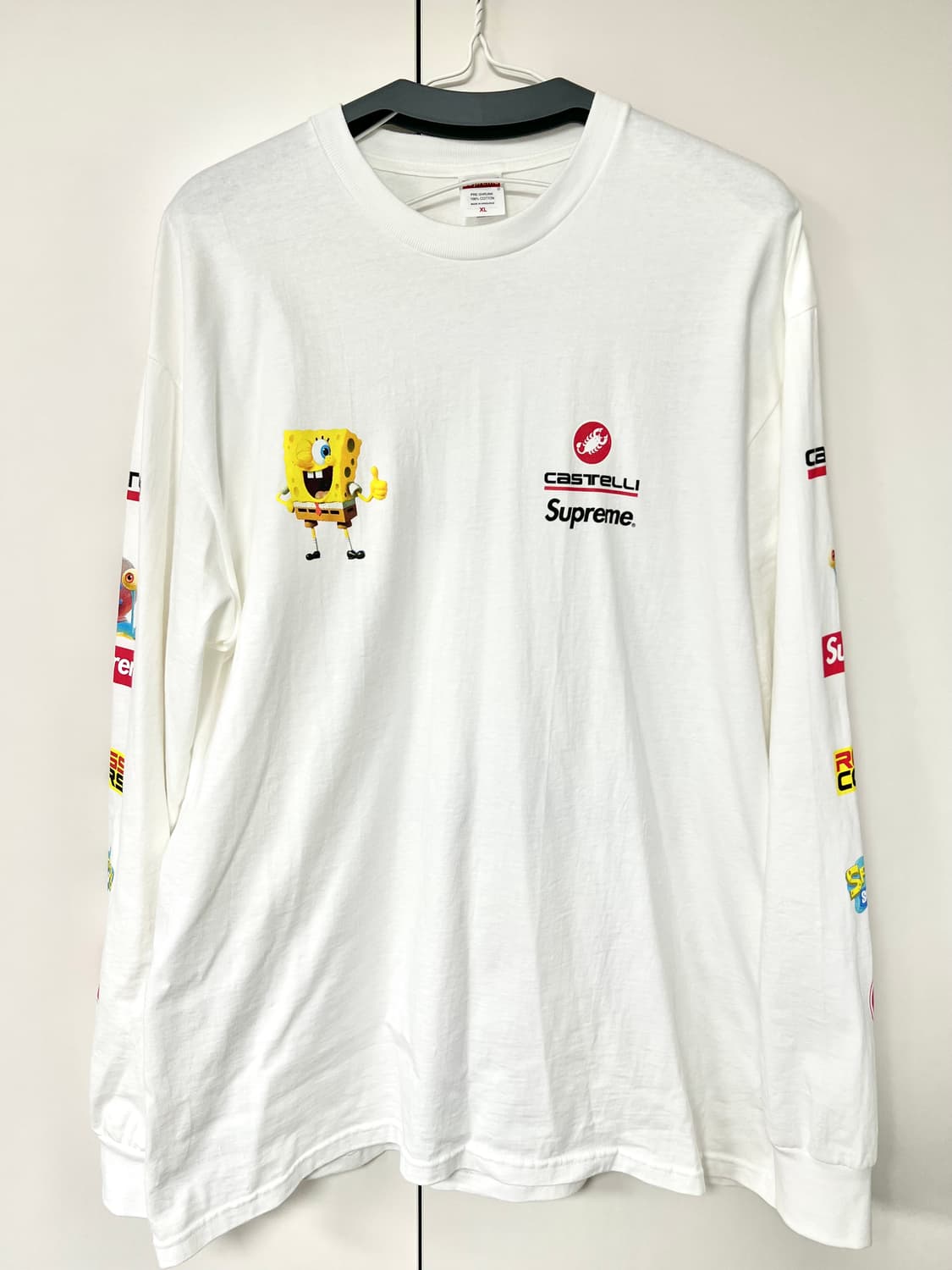 슈프림 스폰지밥 카르텔리 롱슬리브25ss XL 상품이미지1