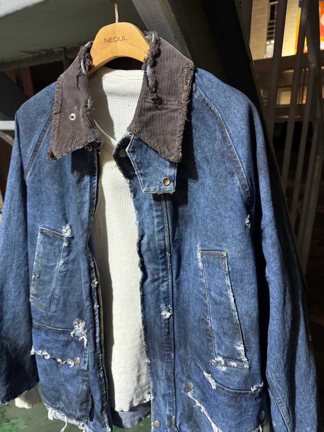 빈티지 워크 자켓 상품이미지2