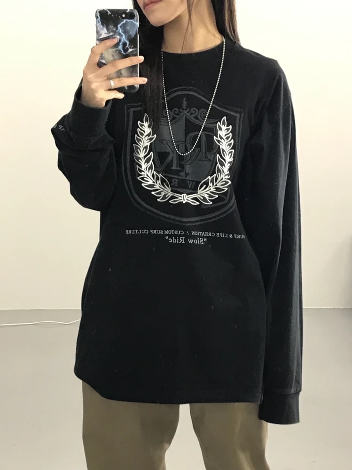 RUSS.K Vintage Shield Graphic Longsleeve 상품이미지2