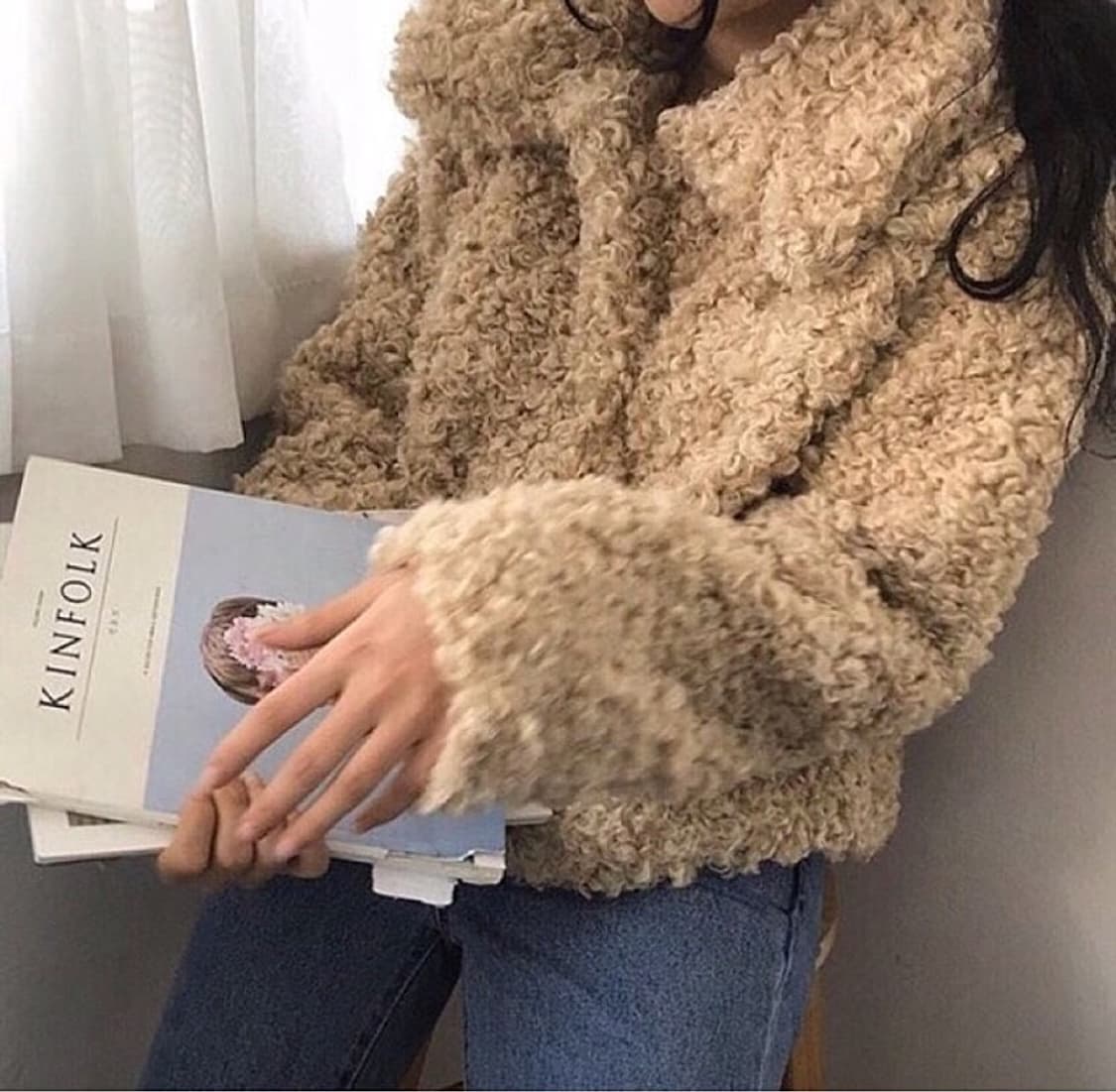 런던플릇 londonflat 시어링 푸들 퍼자켓 상품이미지6