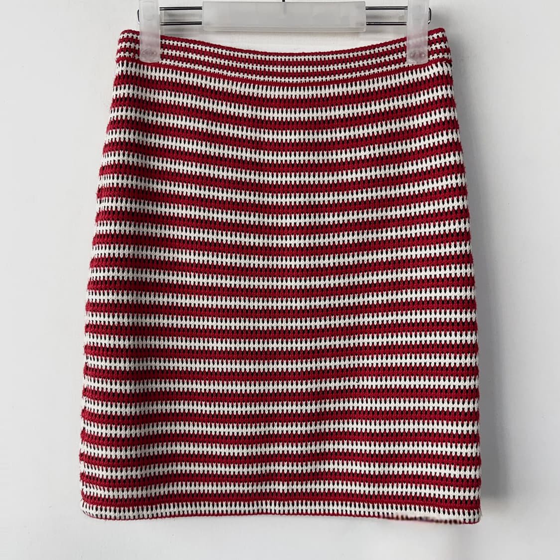 셀프 포트레이트 스트라이프 니트 스커트 상품이미지7