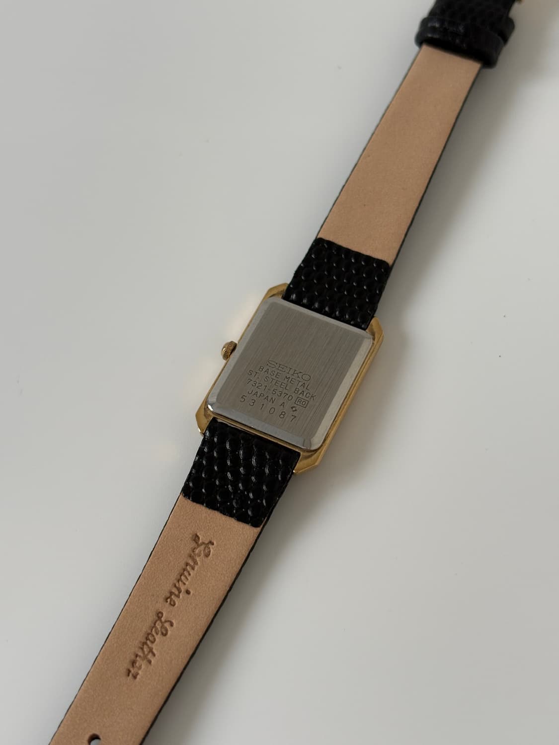 1980s Gold Tank Ladies Quartz 상품이미지7