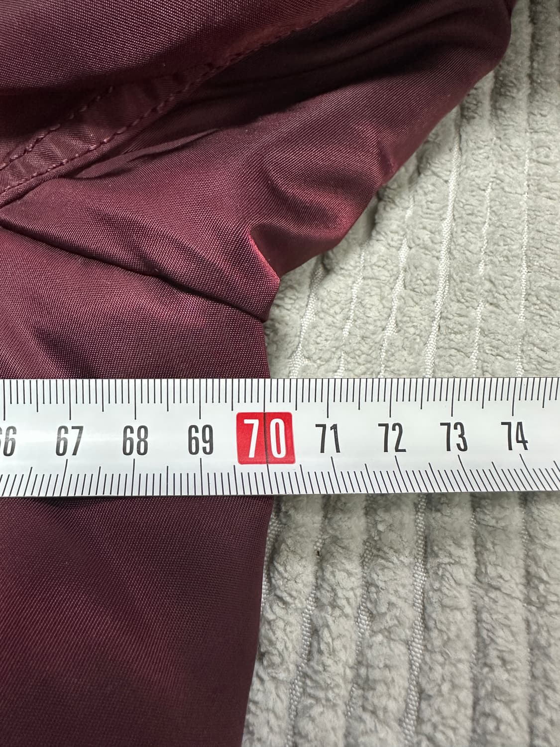 알파인더스트리 버건디 봄버 ma-1 자켓 상품이미지5