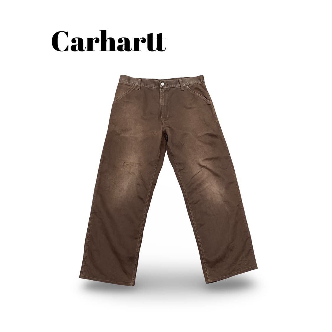 (32)칼하트심플팬츠브라운 상품이미지1