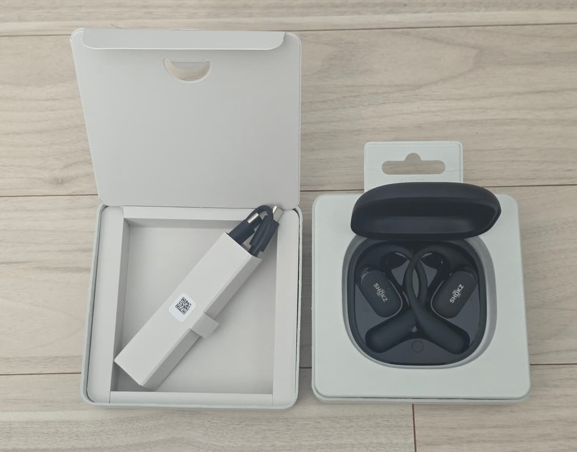 샥즈 오픈핏 2+  이어폰 DOLBY 블랙  상품이미지5