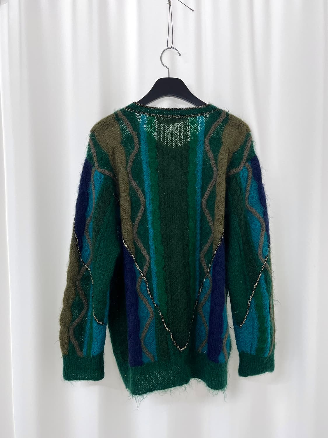 vintage mohair blend cardigan  상품이미지4