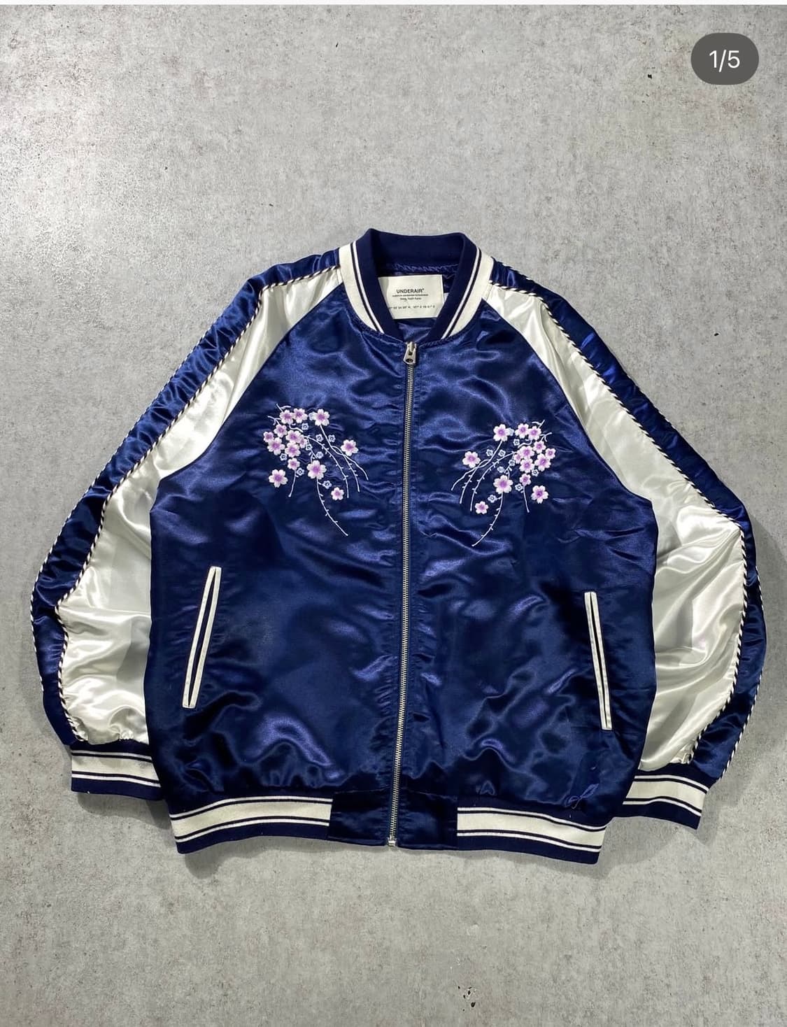 언더에어 벚꽃자수 스카쟌 상품이미지1