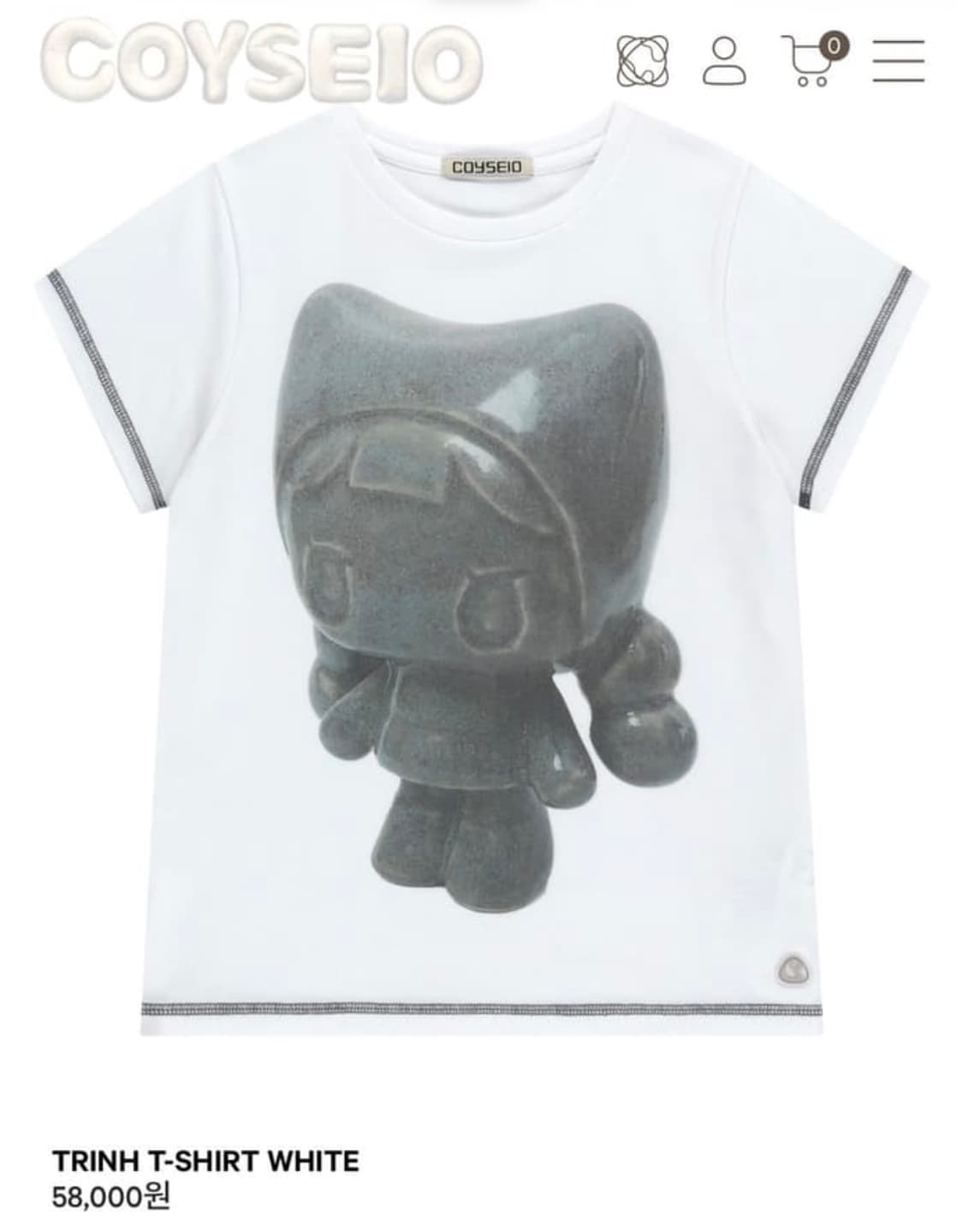 코이세이오 키코 티셔츠  상품이미지1