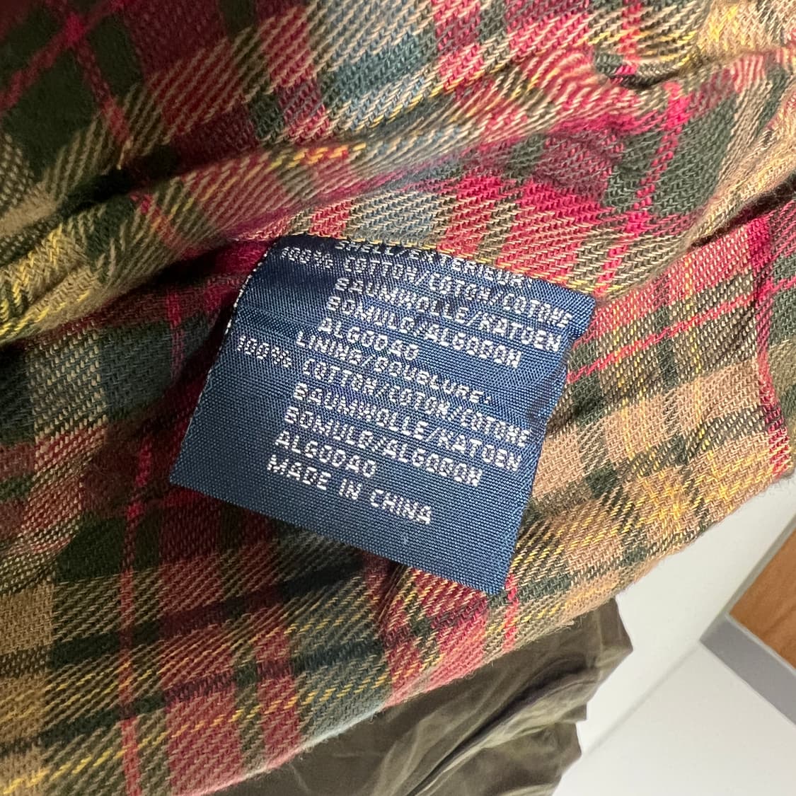 폴로 랄프로렌 왁스 코팅 헌팅 베스트 M 상품이미지9