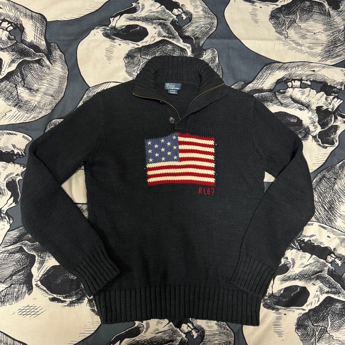 폴로랄프로렌 성조기 풀오버 니트 XL(20) 남성 90-95정도 상품이미지1
