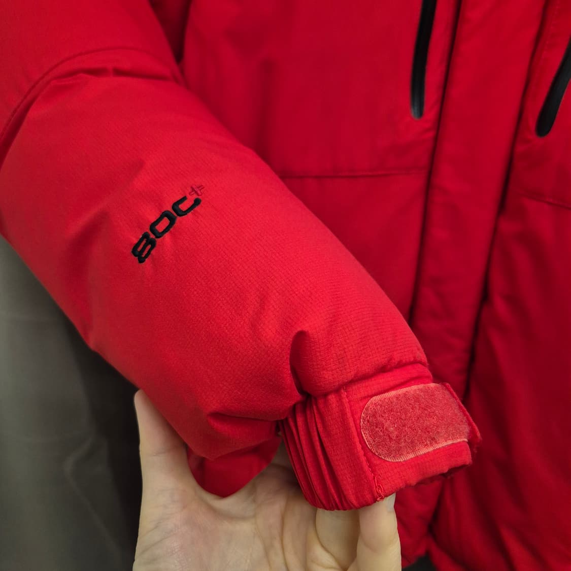 코오롱 스포츠 윈드스토퍼 800필 대장급 패딩 95 상품이미지5