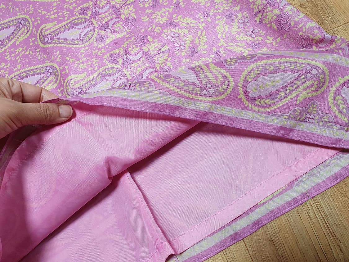 베네통(Benetton) 페이즐리패턴 원피스 66 새상품 상품이미지5