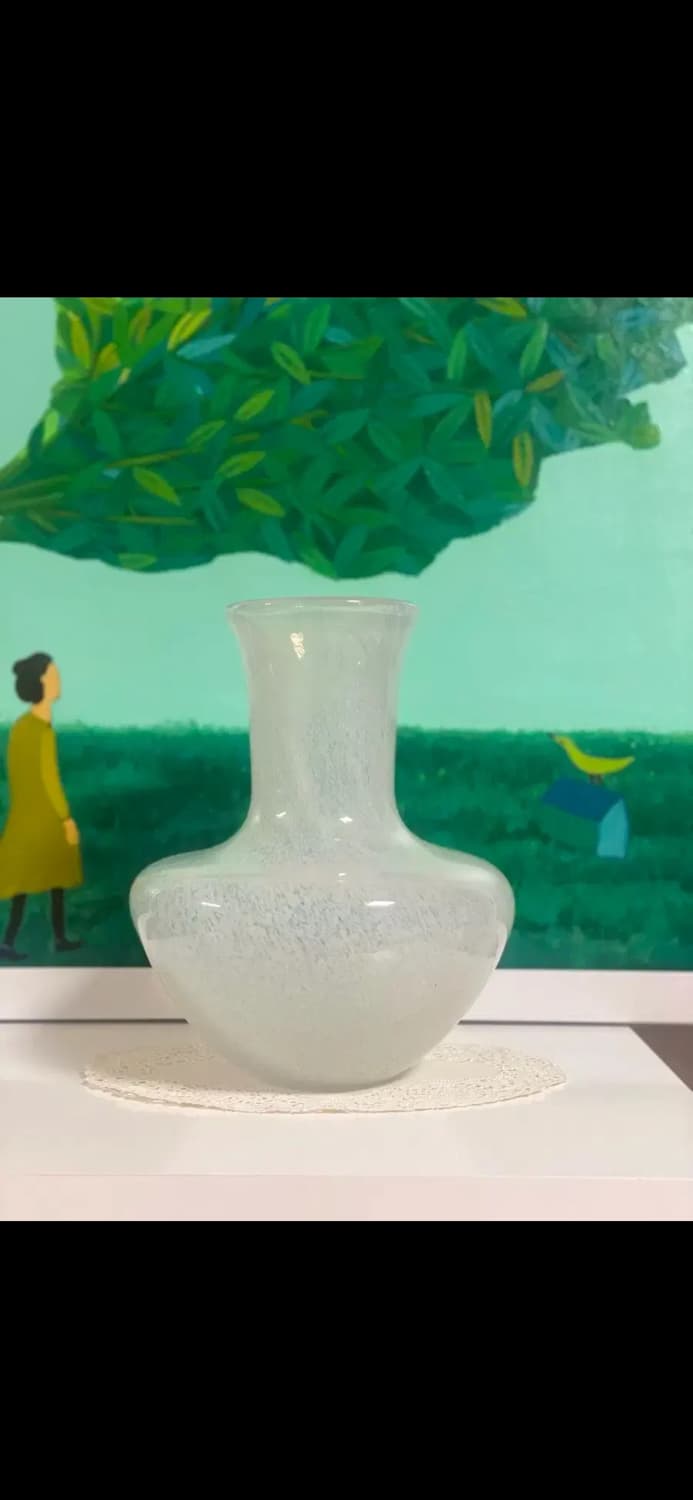 일본 유리공예 화병 아이스 상품이미지1