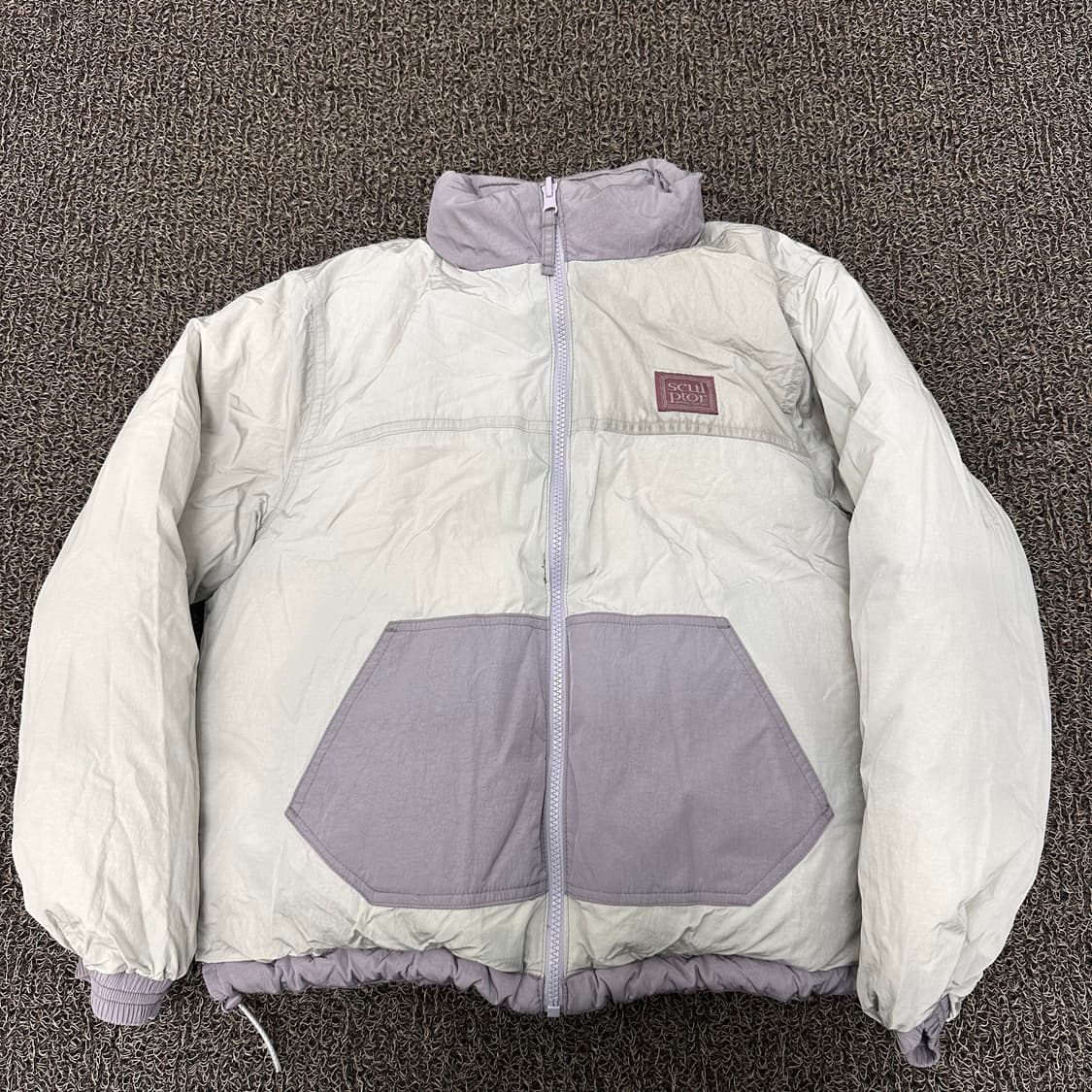 sculptor 스컬프터 리버시블 양면 여성 패딩 라벤더 S 상품이미지6