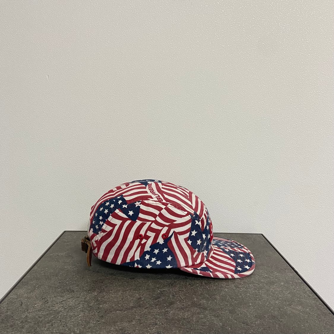 슈프림 박스로고 캠프캡 모자 USA 성조기 상품이미지3
