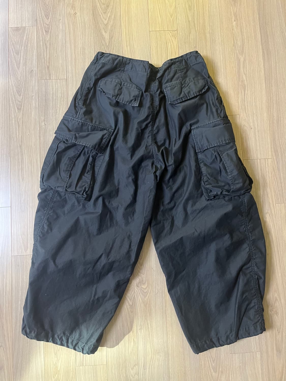 니들스 NS236 BLACK HD BDU 와이드 카고 팬츠 상품이미지1