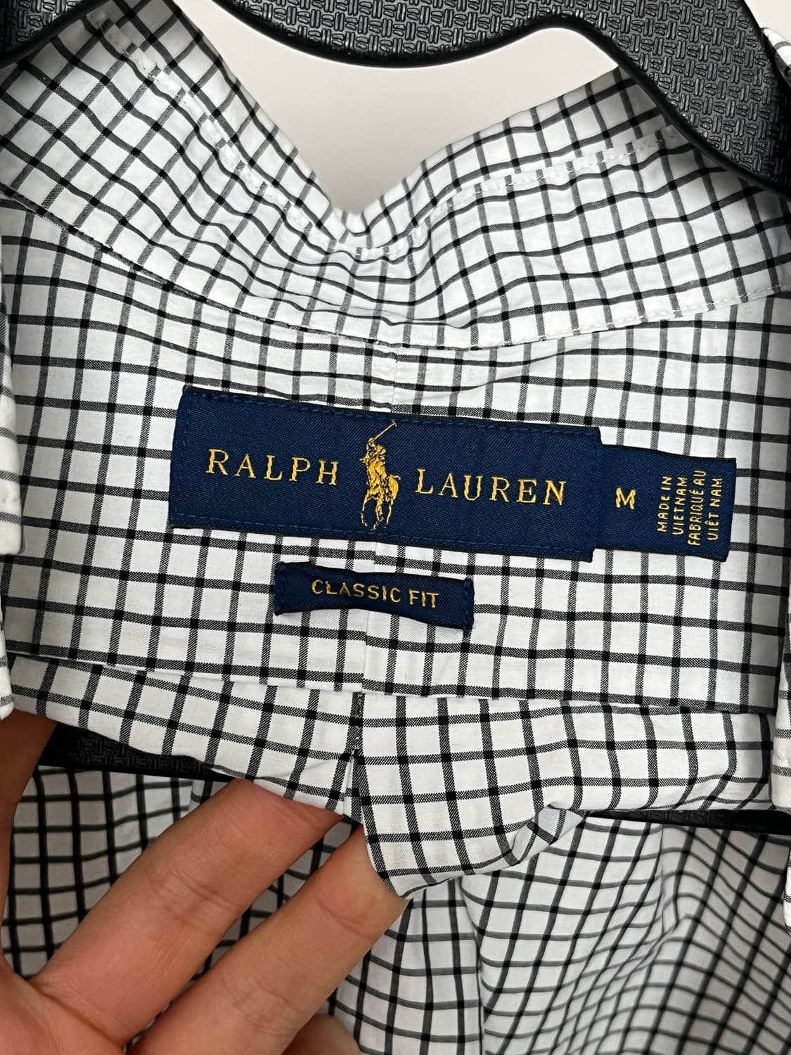 폴로 체크 셔츠 상품이미지3
