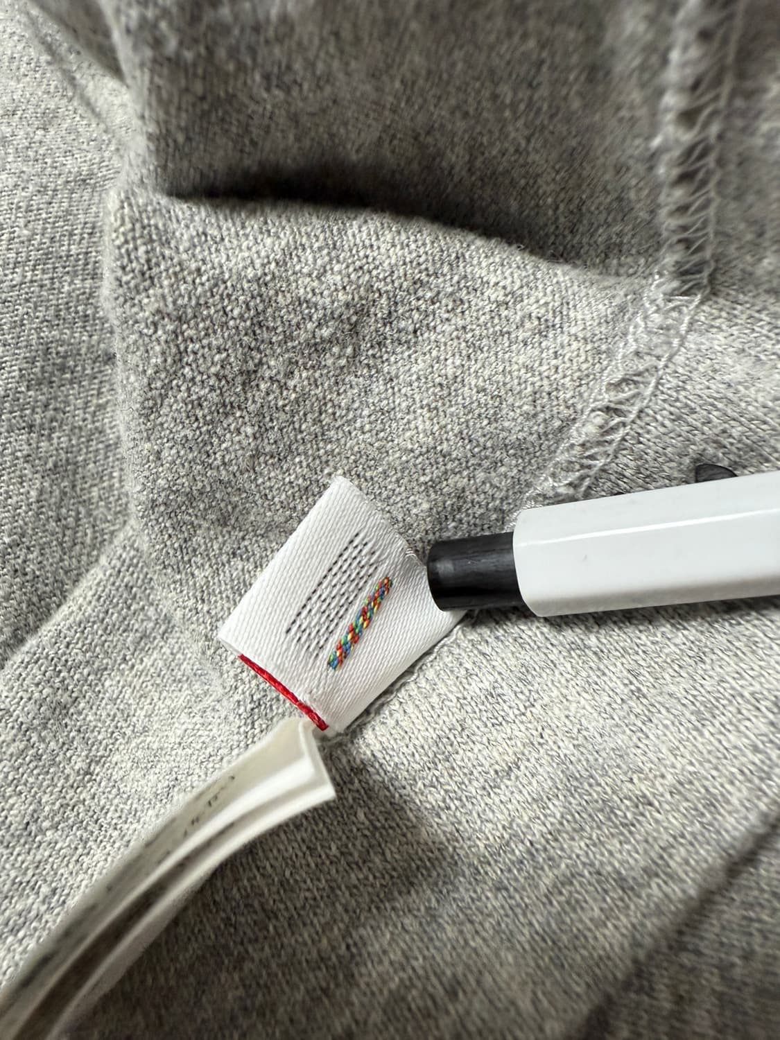 휴먼메이드 스몰 로고 티셔츠 그레이 XL 상품이미지9