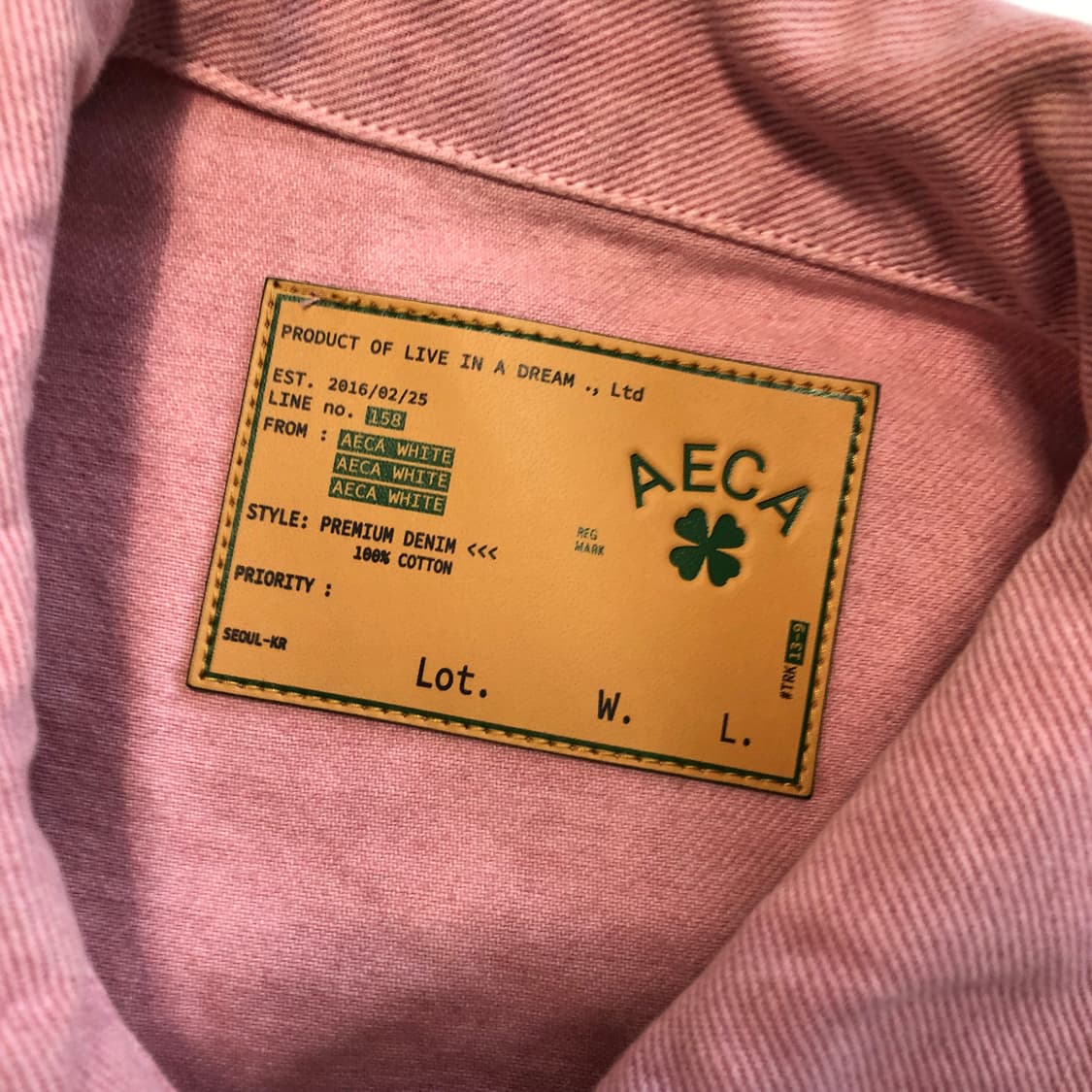 AECA 데님자켓 상품이미지6