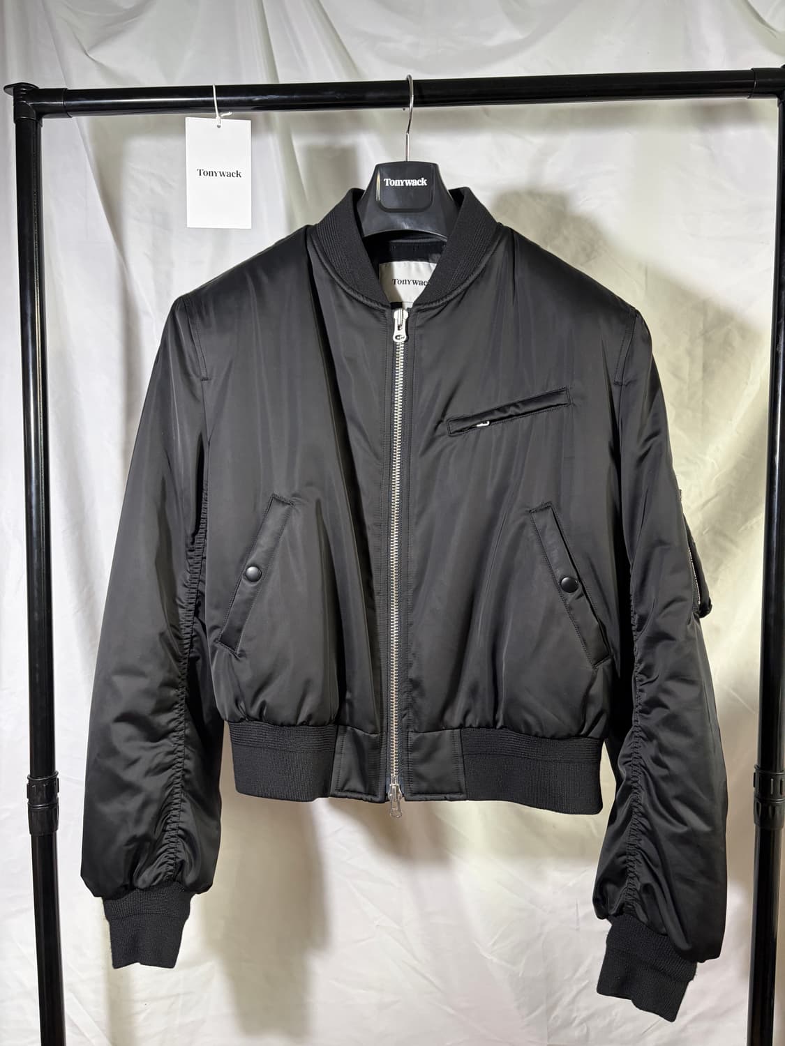 (L)24fw 토니웩 ma-1 크롭 봄버 자켓 상품이미지1