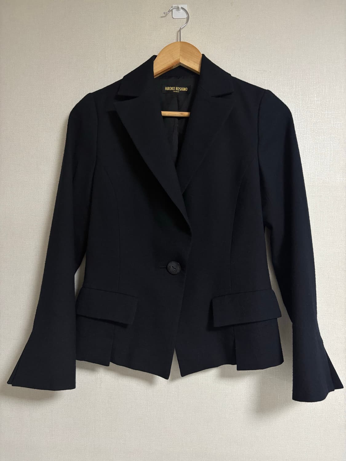 히로코코시노 울 헤어리 자켓 상품이미지1